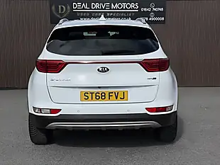 Used 2018 Kia Sportage GT-Line White - Interior and Exterior details 8