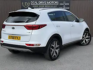 Used 2018 Kia Sportage GT-Line White - Interior and Exterior details 9