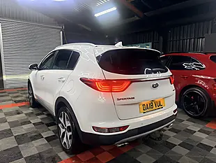 Used 2018 Kia Sportage GT-Line White - Interior and Exterior details 12