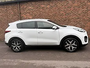 Used 2018 Kia Sportage GT-Line White - Interior and Exterior details 2
