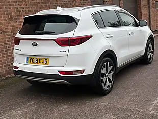 Used 2018 Kia Sportage GT-Line White - Interior and Exterior details 4