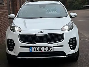 Used 2018 Kia Sportage GT-Line White - Interior and Exterior details 5