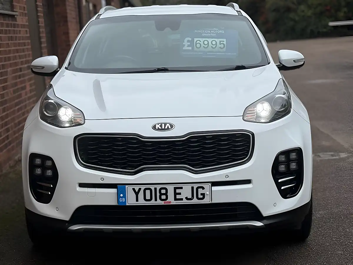 Used 2018 Kia Sportage GT-Line White - Interior and Exterior details 5