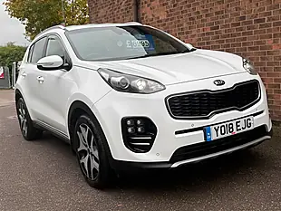 Used 2018 Kia Sportage GT-Line White - Interior and Exterior details 6