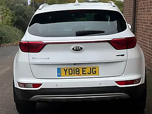 Used 2018 Kia Sportage GT-Line White - Interior and Exterior details 9