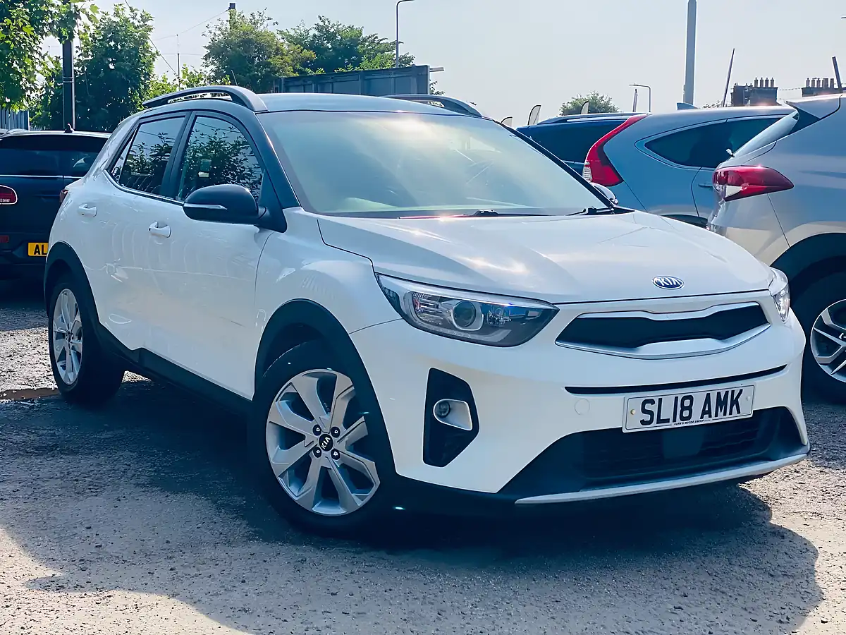 Used 2018 Kia Stonic 1 White - Front View