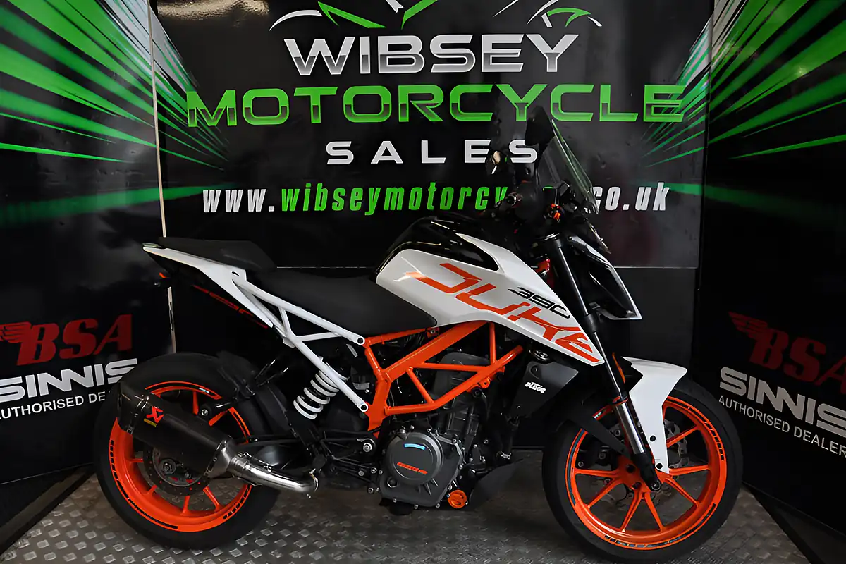 Used 2018 Ktm 390 Duke Orange - Front View