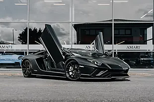 Used 2018 Lamborghini Aventador S Roadster Nero Aldebaran - Interior and Exterior details 2