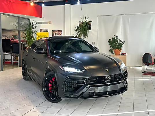 2018 Lamborghini Urus Satin Black Wrap