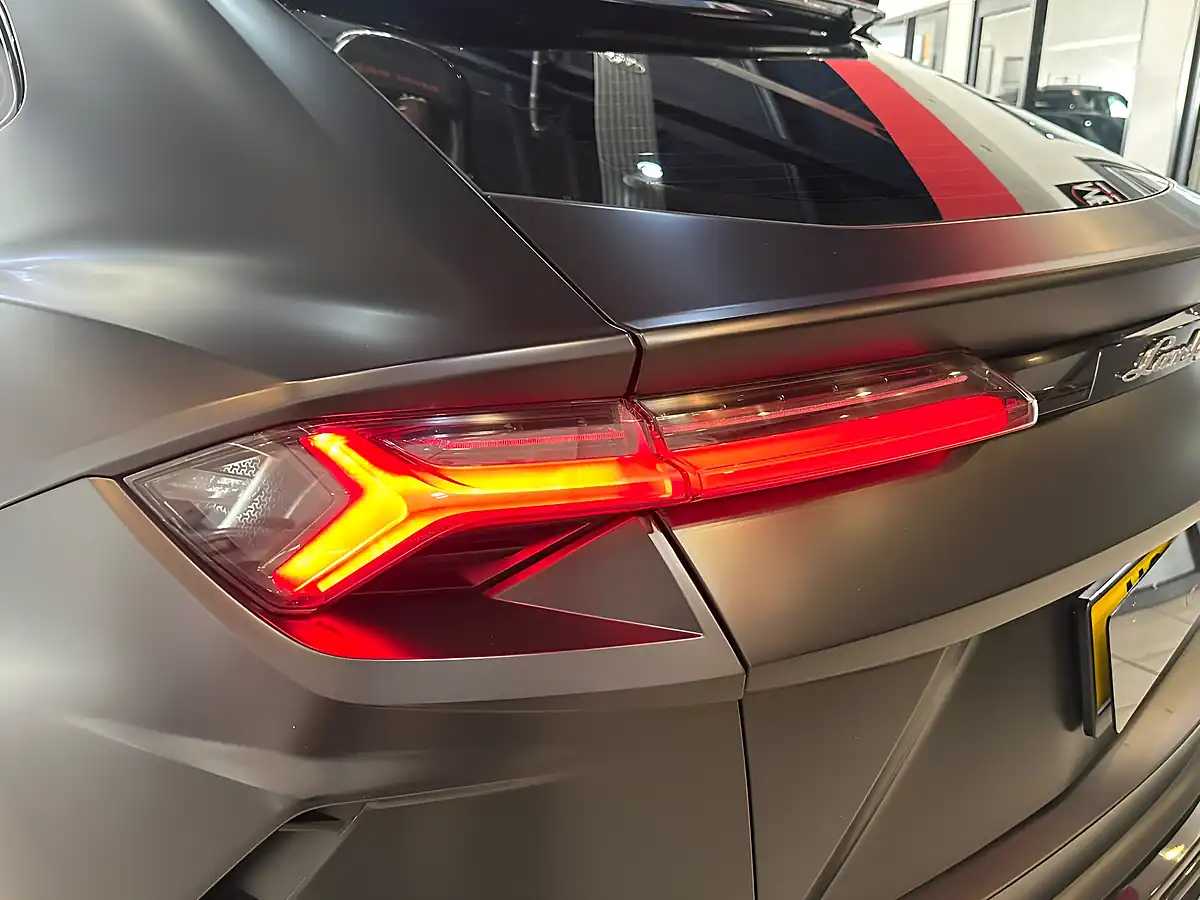 Used 2018 Lamborghini Urus Satin Black Wrap Black - Interior and Exterior details 10