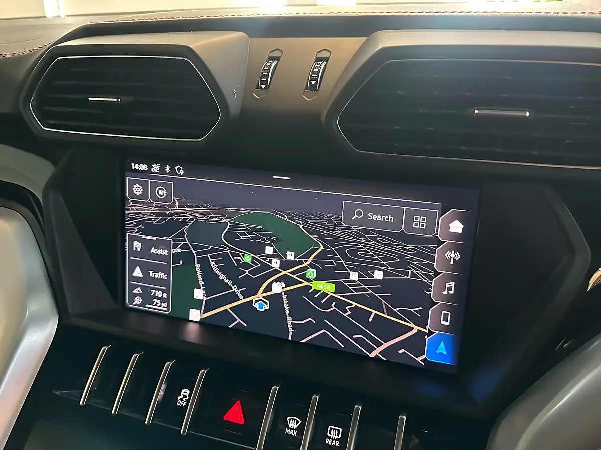 Used 2018 Lamborghini Urus Satin Black Wrap Black - Interior and Exterior details 13