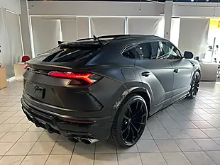 Used 2018 Lamborghini Urus Satin Black Wrap Black - Interior and Exterior details 8