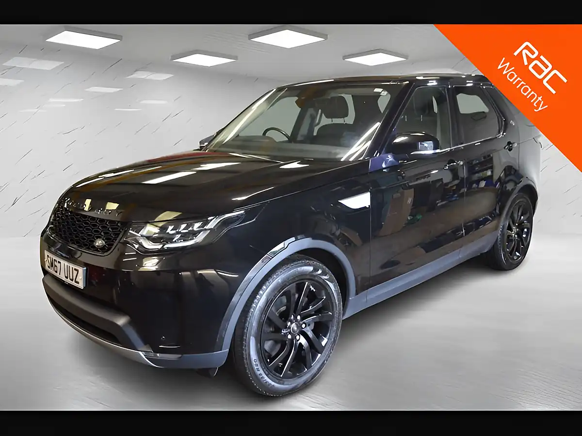 Used 2018 Land Rover Discovery Hse Black - Front View