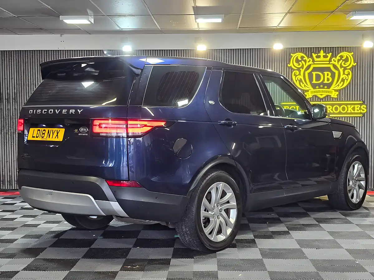 Used 2018 Land Rover Discovery Hse Blue - Interior and Exterior details 3