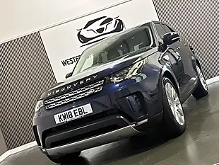 Used 2018 Land Rover Discovery Hse Luxury Blue - Interior and Exterior details 6