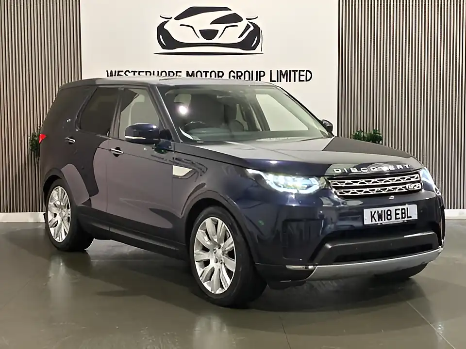 Used 2018 Land Rover Discovery Hse Luxury Blue - Interior and Exterior details 7