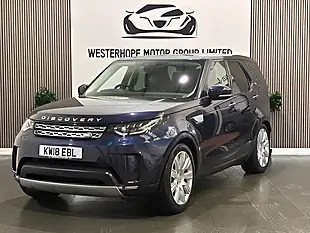 Used 2018 Land Rover Discovery Hse Luxury Blue - Interior and Exterior details 9