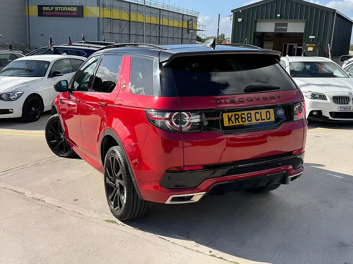 Used 2018 Land Rover Discovery Sport Hse Dynamic Lux Red - Interior and Exterior details 5