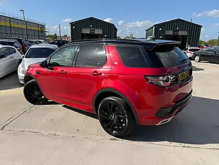 Used 2018 Land Rover Discovery Sport Hse Dynamic Lux Red - Interior and Exterior details 7