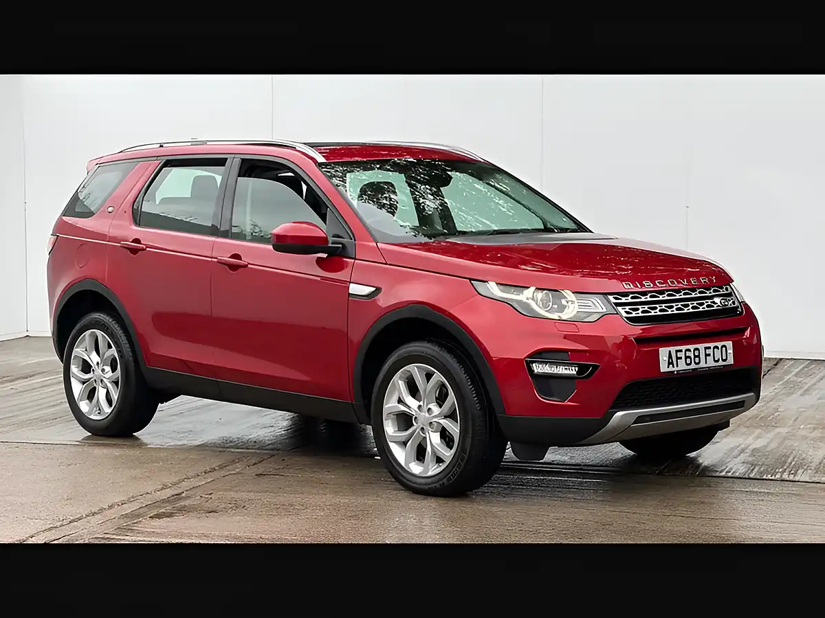 Used 2018 Land Rover Discovery Sport Hse Firenze Red - Front View