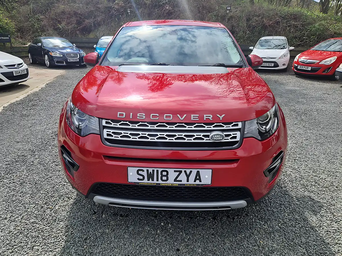 Used 2018 Land Rover Discovery Sport Hse Red - Interior and Exterior details 2