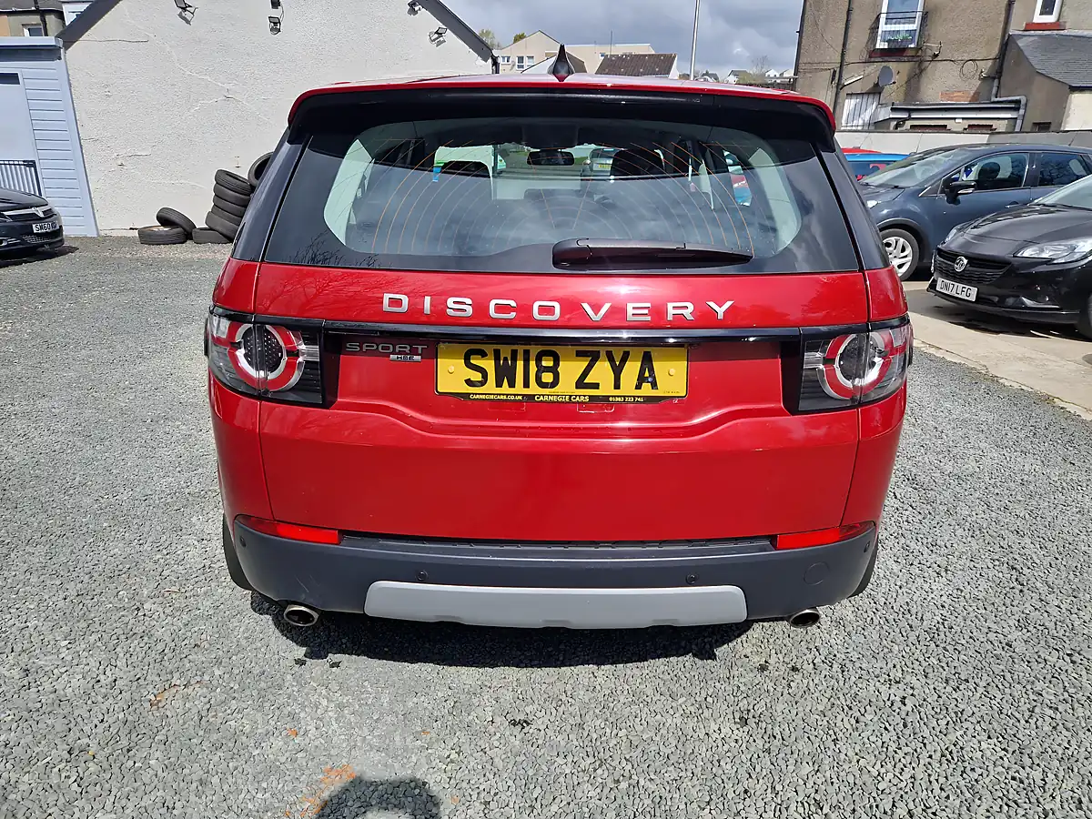 Used 2018 Land Rover Discovery Sport Hse Red - Interior and Exterior details 6