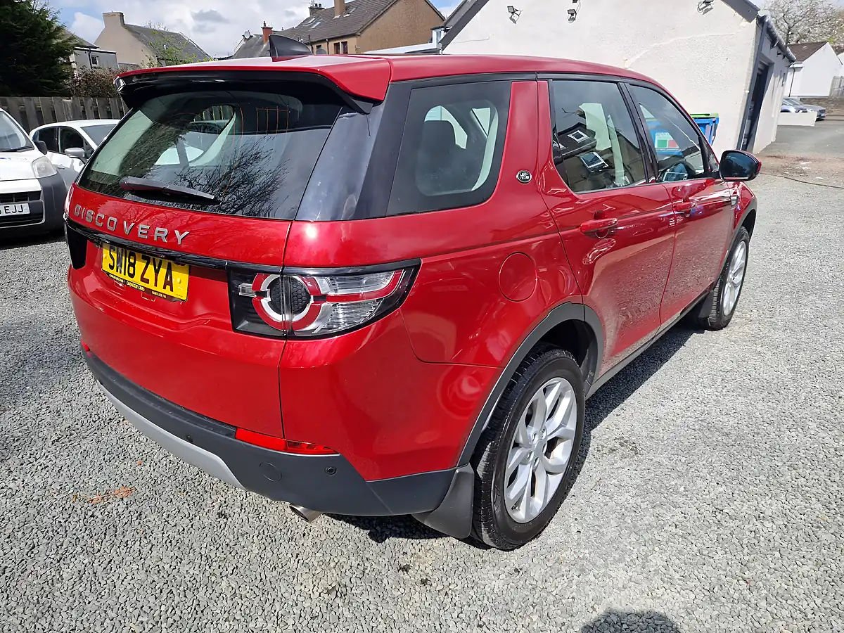 Used 2018 Land Rover Discovery Sport Hse Red - Interior and Exterior details 7