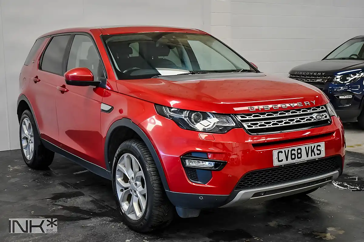 Used 2018 Land Rover Discovery Sport Hse Red - Interior and Exterior details 9