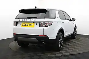 Used 2018 Land Rover Discovery Sport Landmark White - Interior and Exterior details 4