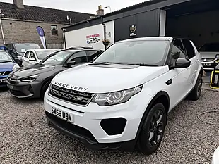 Used 2018 Land Rover Discovery Sport Landmark White - Interior and Exterior details 2