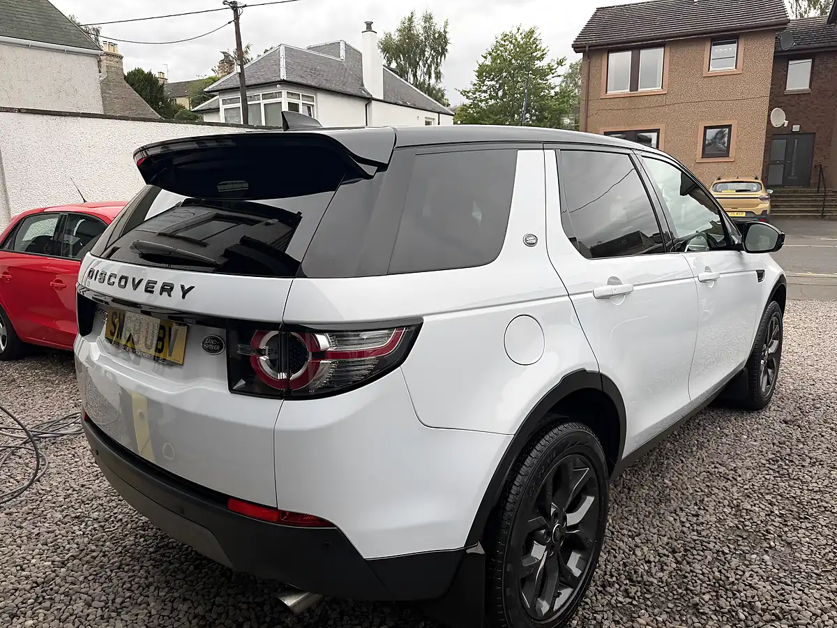 Used 2018 Land Rover Discovery Sport Landmark White - Interior and Exterior details 3