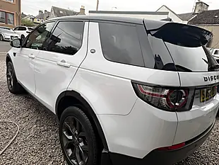 Used 2018 Land Rover Discovery Sport Landmark White - Interior and Exterior details 4