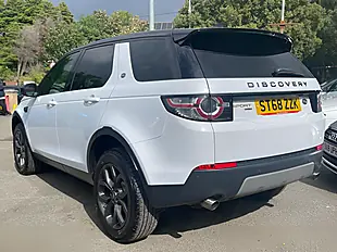 Used 2018 Land Rover Discovery Sport Landmark White - Interior and Exterior details 8
