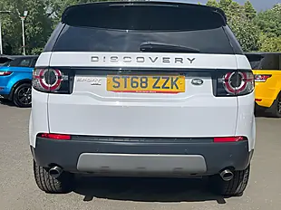 Used 2018 Land Rover Discovery Sport Landmark White - Interior and Exterior details 9