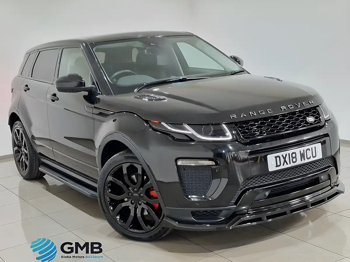 Used 2018 Land Rover Range Rover Evoque Hse Dynamic Black - Front View