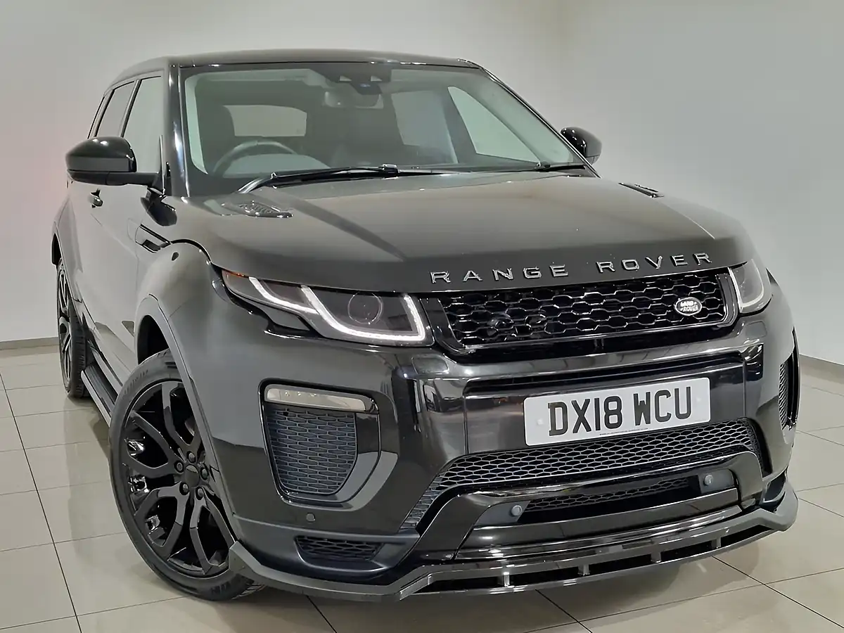 Used 2018 Land Rover Range Rover Evoque Hse Dynamic Black - Interior and Exterior details 8