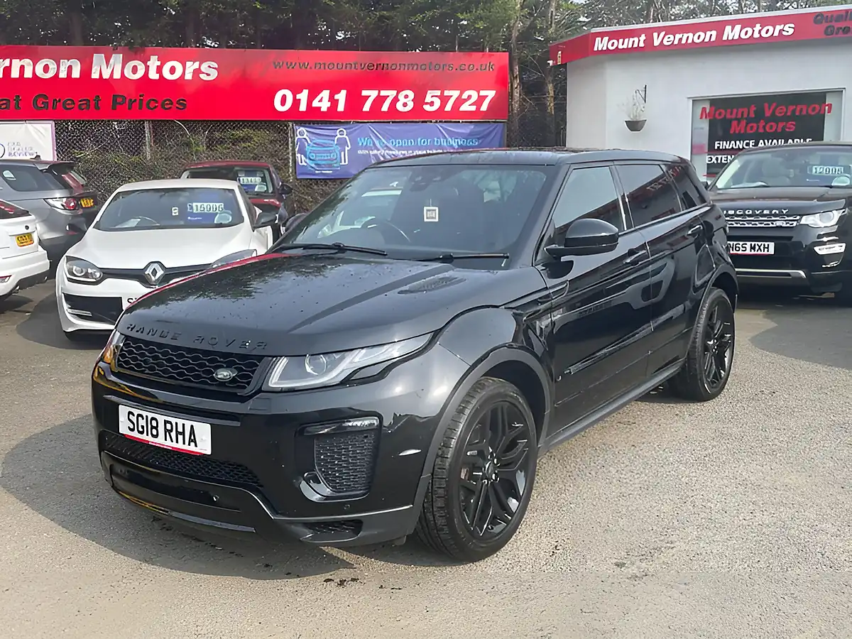 Used 2018 Land Rover Range Rover Evoque Hse Dynamic Black - Interior and Exterior details 2