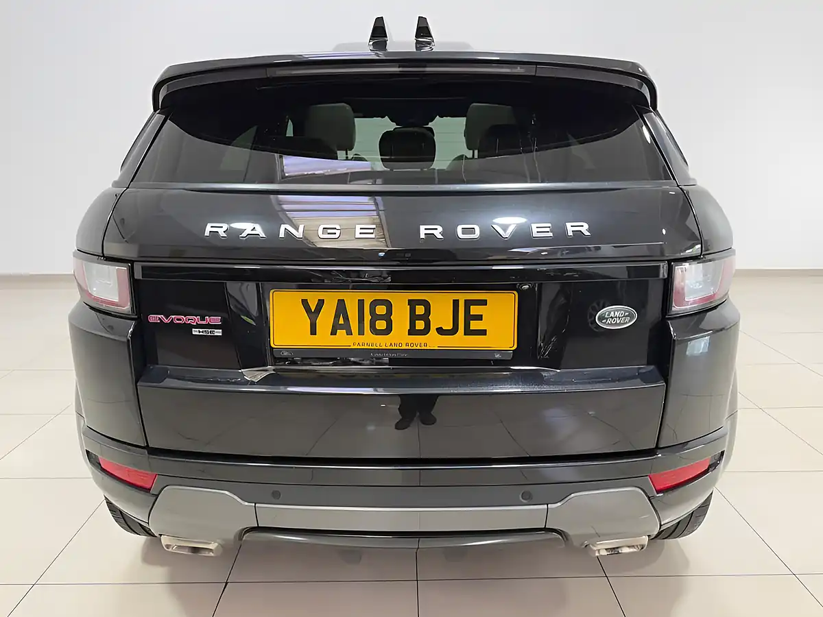 Used 2018 Land Rover Range Rover Evoque Hse Dynamic Black - Interior and Exterior details 8