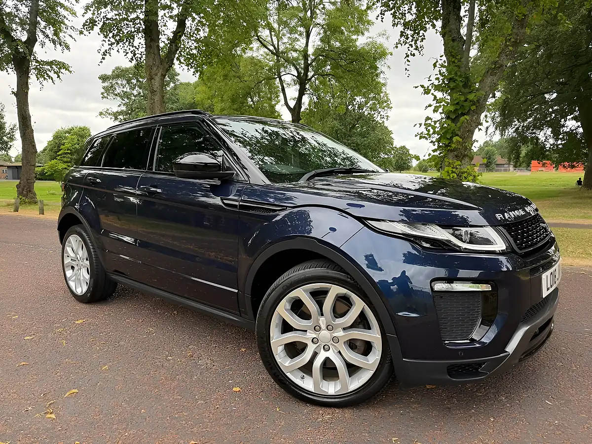 Used 2018 Land Rover Range Rover Evoque Hse Dynamic Blue - Front View