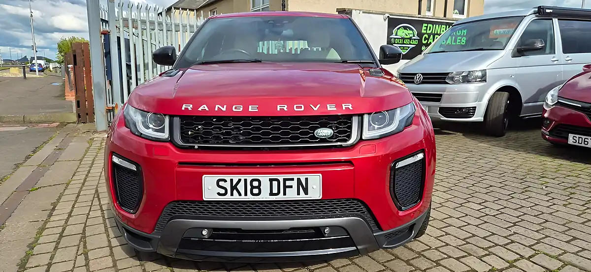 Used 2018 Land Rover Range Rover Evoque Hse Dynamic Red - Interior and Exterior details 2