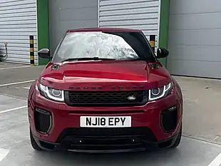 Used 2018 Land Rover Range Rover Evoque Hse Dynamic Red - Interior and Exterior details 3