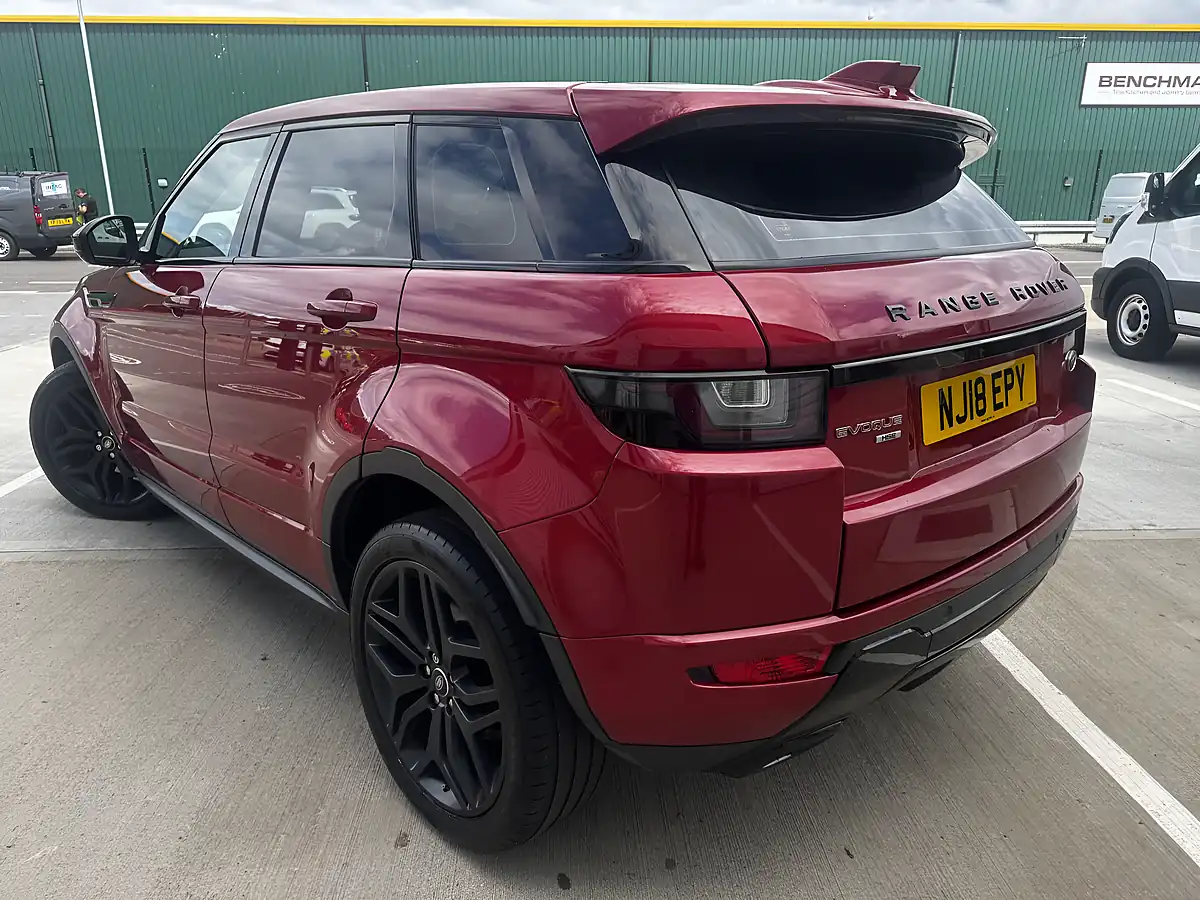 Used 2018 Land Rover Range Rover Evoque Hse Dynamic Red - Interior and Exterior details 5