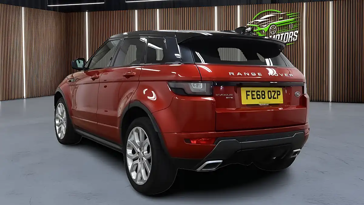 Used 2018 Land Rover Range Rover Evoque Hse Dynamic Red - Interior and Exterior details 12