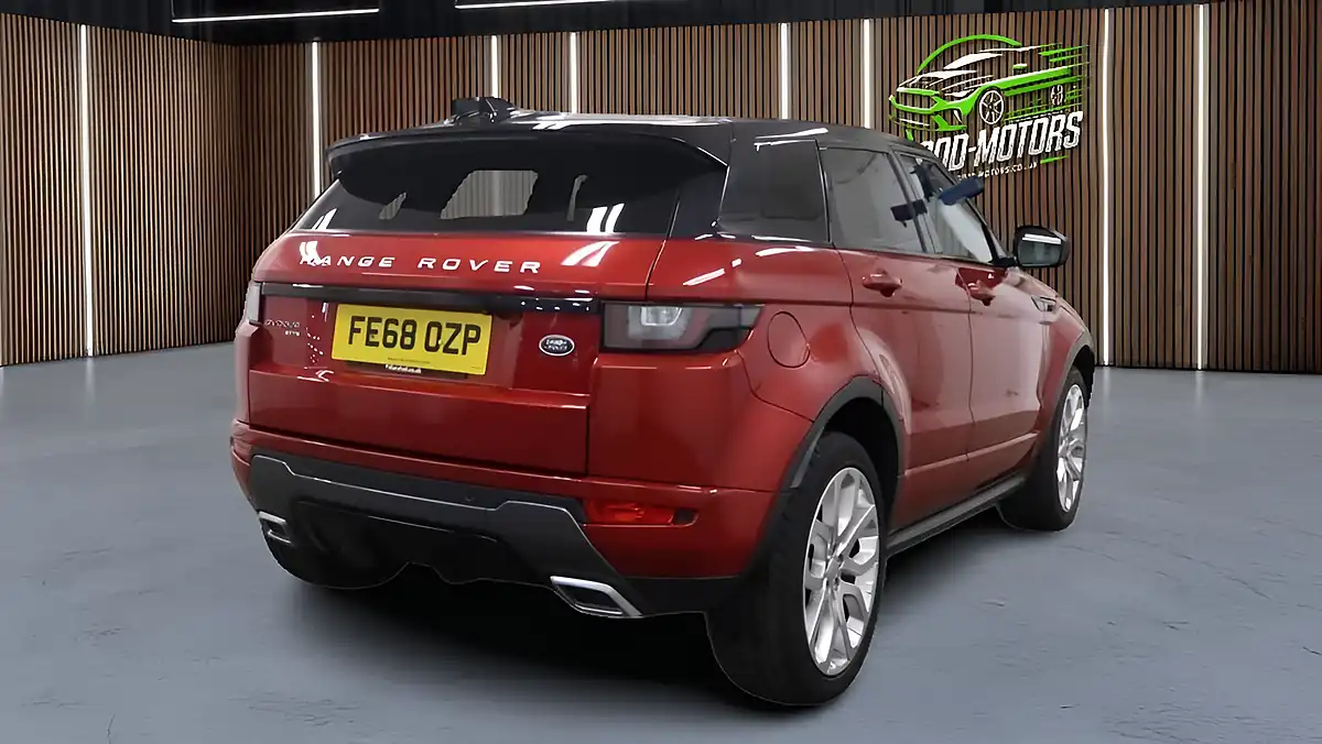 Used 2018 Land Rover Range Rover Evoque Hse Dynamic Red - Interior and Exterior details 9