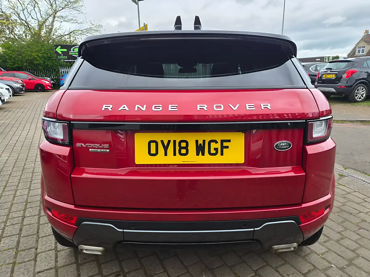 Used 2018 Land Rover Range Rover Evoque Hse Dynamic Red - Interior and Exterior details 5