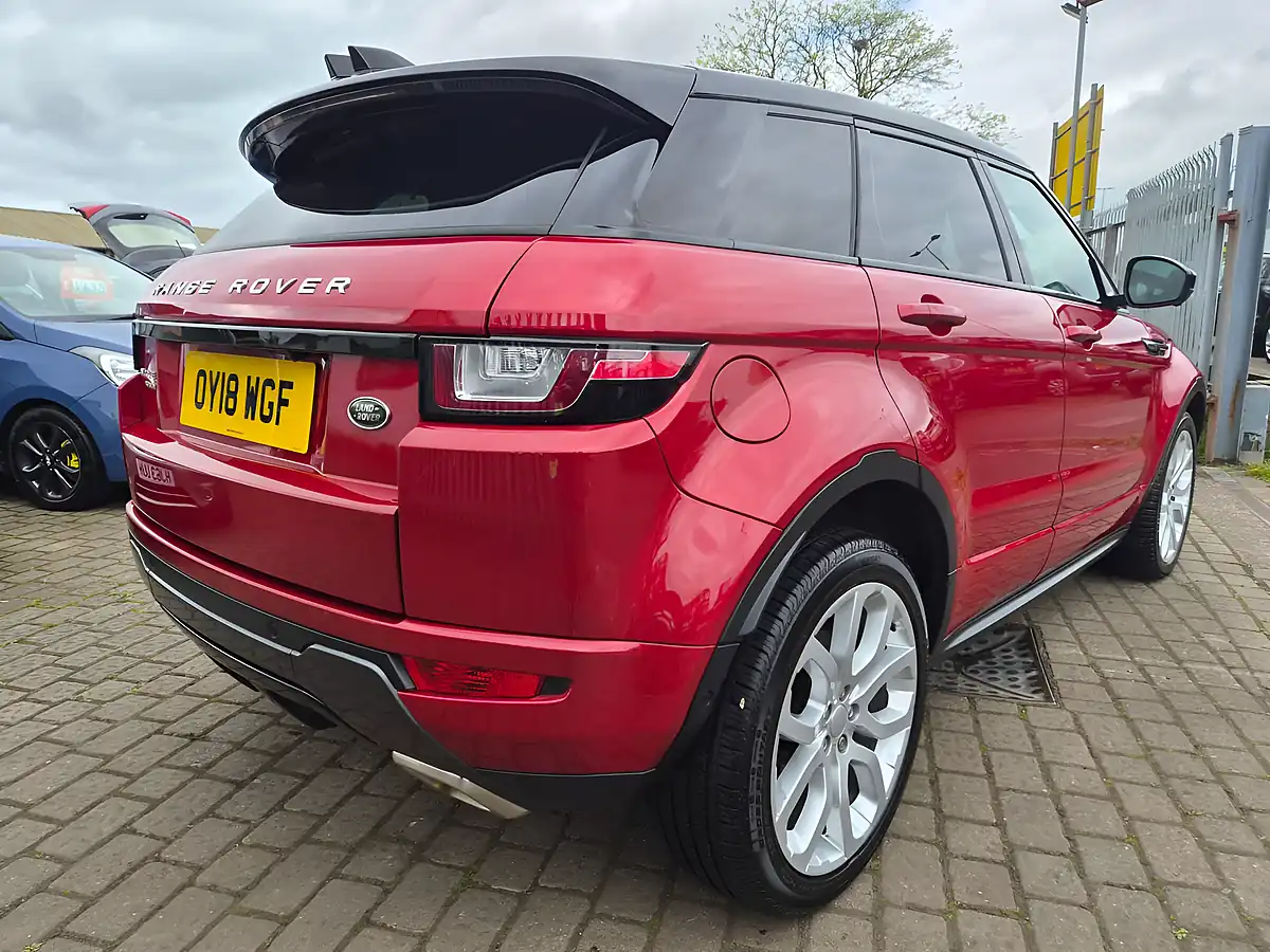 Used 2018 Land Rover Range Rover Evoque Hse Dynamic Red - Interior and Exterior details 6
