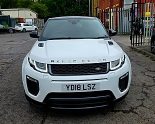 Used 2018 Land Rover Range Rover Evoque Hse Dynamic White - Interior and Exterior details 3