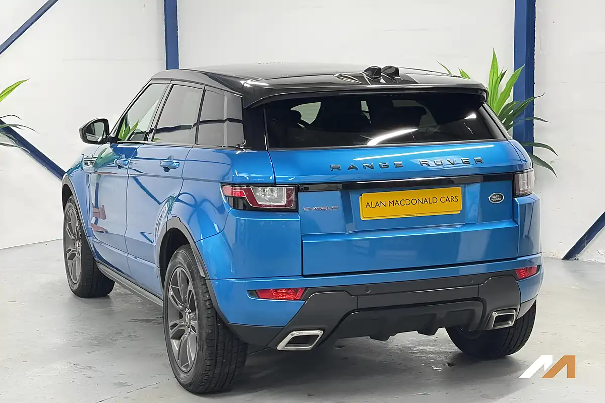 Used 2018 Land Rover Range Rover Evoque Landmark Blue - Interior and Exterior details 2