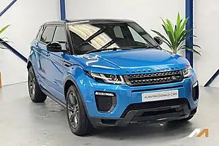 Used 2018 Land Rover Range Rover Evoque Landmark Blue - Interior and Exterior details 4