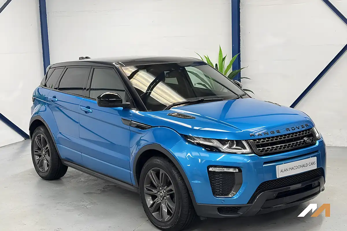 Used 2018 Land Rover Range Rover Evoque Landmark Blue - Interior and Exterior details 5